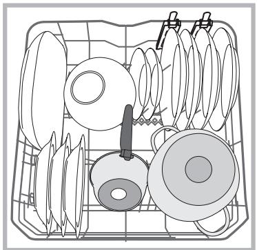 HOTPOINT LTF 11S112 EU - Panier inférieur - 2