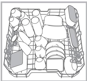 HOTPOINT LTF 11S112 EU - Cesto superiore - 1