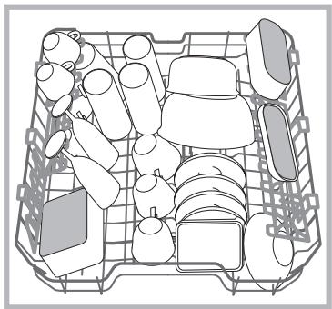 HOTPOINT LTF 11S112 EU - Upper rack - 1