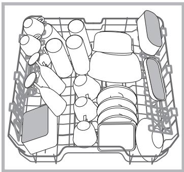 HOTPOINT LTF 11S112 EU - Panier supérieur - 1