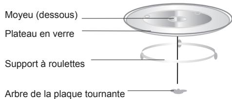 HOTPOINT MWHA 2021 X - Installation de la PLAQUE tournante - 1