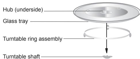 HOTPOINT MWHA 2021 X - TURNTABLE INSTALLATION - 1