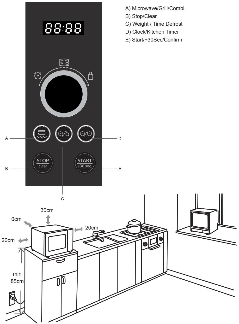 HOTPOINT MWHA 2022 B - KEEP THESE INSTRUCTIONS CAREFULLY - 1