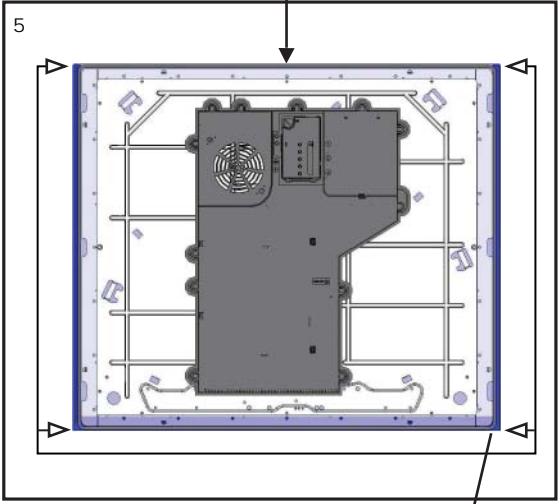 HOTPOINT NIX 644 B E - Installation of the safety washer - 5