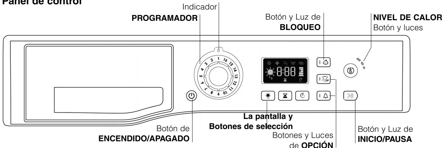 HOTPOINT TCF 87B 6PY1 - Antes de empezar a utilizar la secadora - 2