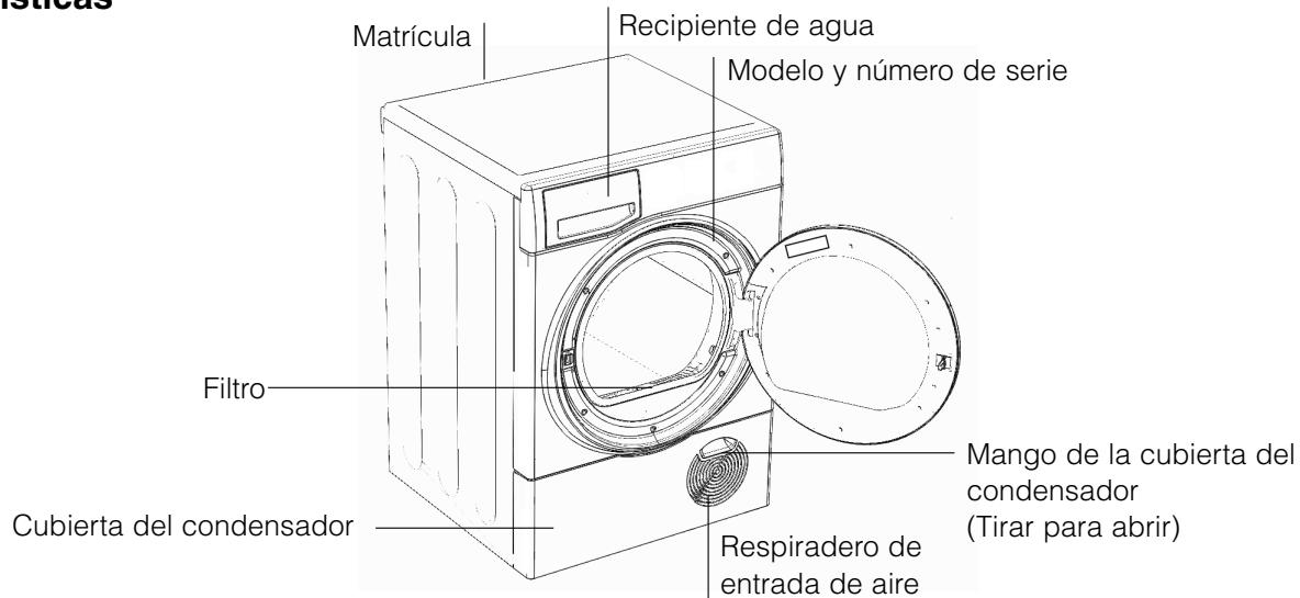 HOTPOINT TCF 87B 6PY1 - Antes de empezar a utilizar la secadora - 1