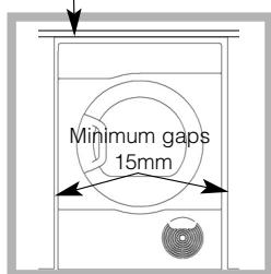 HOTPOINT TCF 97B 6HY - Where to put your dryer - 1