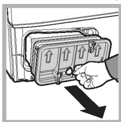 HOTPOINT TCF 97B 6HY - Limpiar launidad del condensador - 1