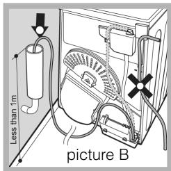 HOTPOINT TCF 97B 6HY - Water drain - 2