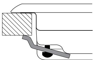 HOTPOINT TQ640 - Schemat mocowania uchwytów - 1