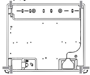 HOTPOINT TQ640 - Діаграма фіксації кріплень - 4