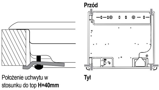 HOTPOINT TQ640 - Schemat mocowania uchwytów - 3