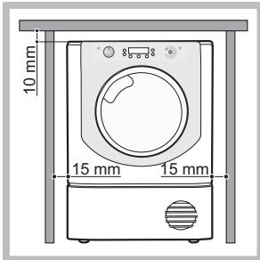 HOTPOINT AQC8 1F7T1PLUS - Aufstellungsord des Wäschetrockners - 1