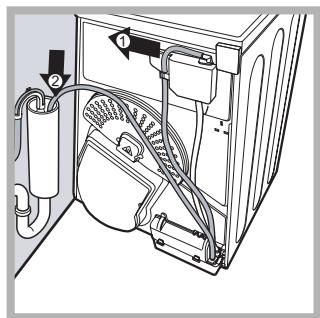 HOTPOINT AQC8 1F7T1PLUS - Scarico dell'acqua - 1