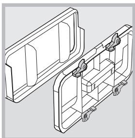 HOTPOINT AQC8 1F7T1PLUS - ! Warning: The front of the heat pump is made from thin metal plates. - 2