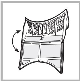 HOTPOINT AQC8 1F7T1PLUS - Nettoyage du filtre après chaque cycle - 1