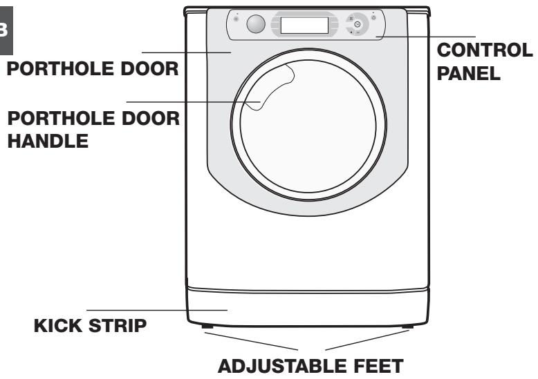HOTPOINT AQD1171D 69ID EU/A - Description of the machine - 1