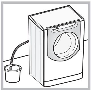 HOTPOINT AQD1171D 69ID EU/A - Opening the porthole door manually - 1
