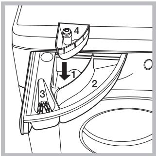 HOTPOINT AR7F 125 EX - Detergent dispenser drawer - 1
