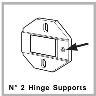 HOTPOINT AWM 129 - Mounting the wooden panel onto the door and inserting the machine into cabinets: - 6