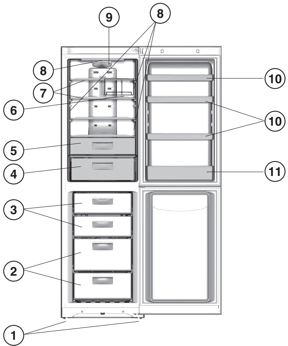 HOTPOINT EBGH 20323 X F O3 - Overall view - 1