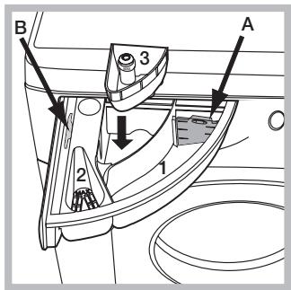 HOTPOINT FDD 9640B EU - Waschmittel und Wäsche - 1