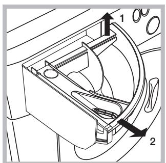 HOTPOINT FDD 9640B EU - Reinigung der Waschmittelschublade - 1