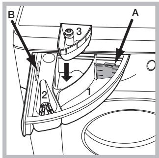 HOTPOINT FDD 9640B EU - Wasmiddelbakje - 1