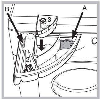 HOTPOINT FDD 9640B EU - Deterjan haznesi - 1