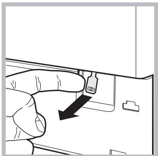 HOTPOINT FDD 9640B EU - Opening the porthole door manually - 3