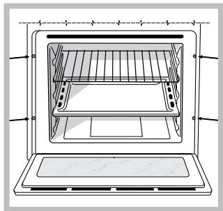 HOTPOINT FH 103 0 IX/HA - Zentrieren und Befestigen - 1