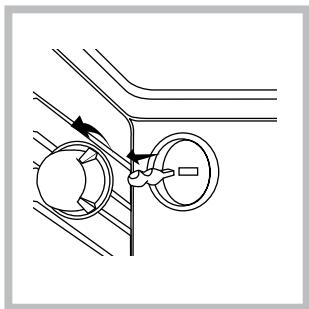 HOTPOINT FH 103 0 IX/HA - Vervangen van het lampje - 1