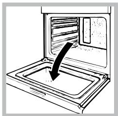 HOTPOINT FH 103 0 IX/HA - Backofentür reinigen - 1