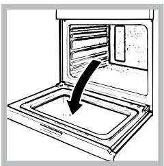 HOTPOINT FH 103 0 IX/HA - Cleaning the oven door - 1