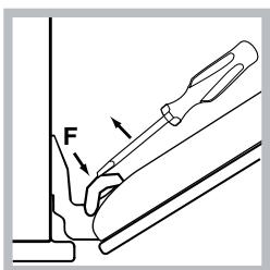 HOTPOINT FH 103 P 0 IX/HA - Cleaning the oven door - 2