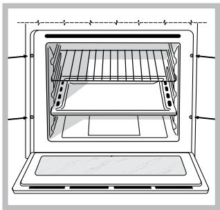 HOTPOINT FH 103 P 0 IX/HA - Centring and fixing - 1