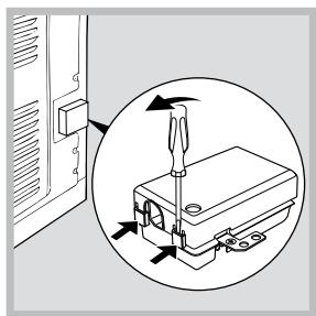 HOTPOINT FH 538 0 - Montaż przywodu zasilajacego - 1