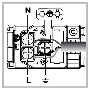 HOTPOINT FH 538 0 - Montaż przywodu zasilajacego - 2