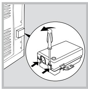HOTPOINT FH 538 0 - Montagem do cabo de fornecimento - 1