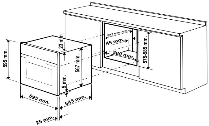 HOTPOINT FH 538 0 - Empotramiento - 1