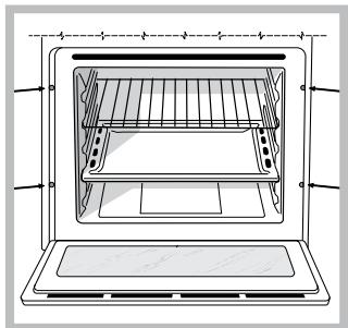 HOTPOINT FH 538 0 - Centrado y fijación - 1