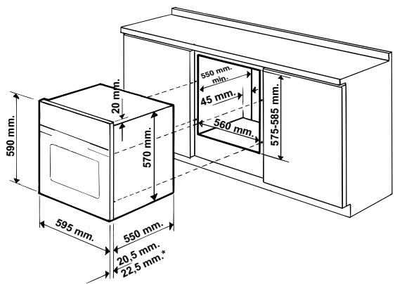 HOTPOINT FK 89E C 0 X/HA - Positionnement - 1