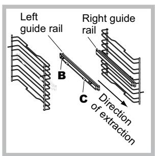 HOTPOINT FK 89E C 0 X/HA - Sliding rack kit assembly - 2