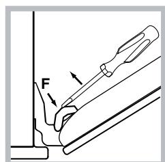 HOTPOINT FK 89E C 0 X/HA - Nettoyage de la porte - 3