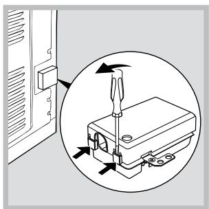 HOTPOINT FK 89E C 0 X/HA - Montaggio del cavo di alimentazione - 1