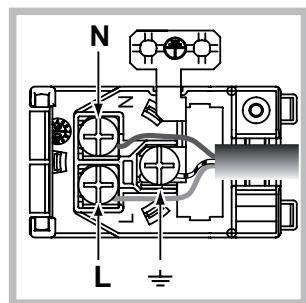 HOTPOINT FKQ 898E C 0 - Montarea cablului de alimentare - 2