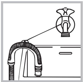 HOTPOINT FMD 843B EU - Connecting the drain hose - 2