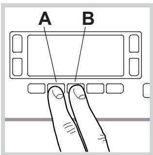 A B