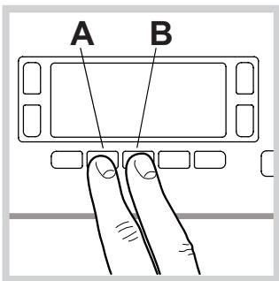 A B