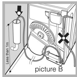HOTPOINT FTCD 871 6H1 P - Water drain - 2